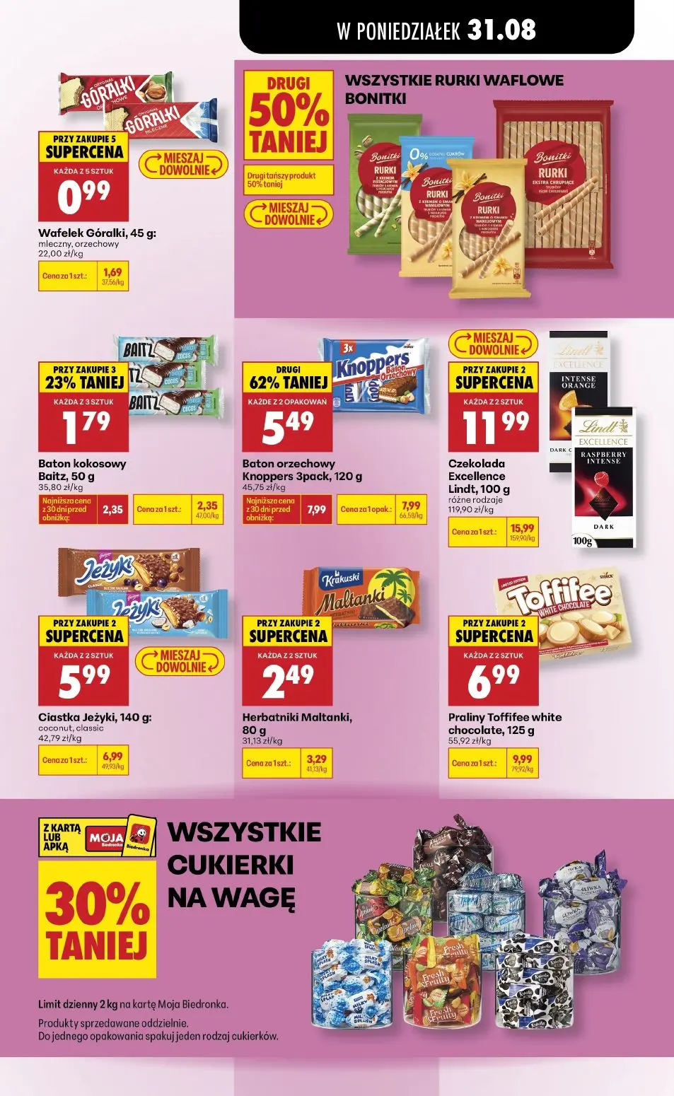 gazetka promocyjna Biedronka Od poniedziałku - Strona 85