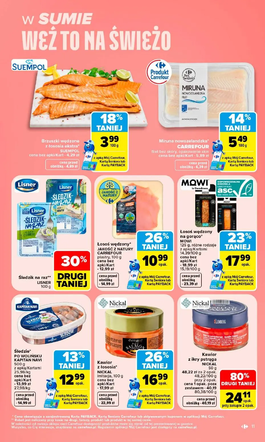 gazetka promocyjna Carrefour Market W sumie najlepszy. Od poniedziałku - Strona 13