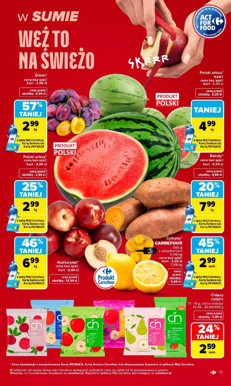 gazetka promocyjna Carrefour Market W sumie najlepszy. Od poniedziałku - Strona 15