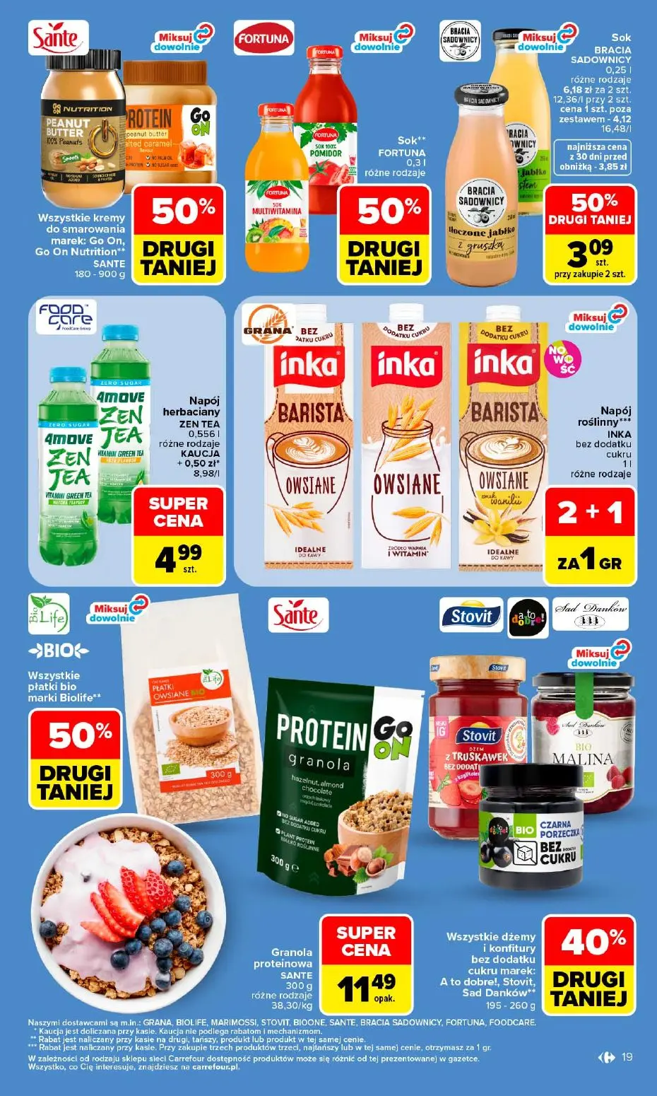 gazetka promocyjna Carrefour Market W sumie najlepszy. Od poniedziałku - Strona 21