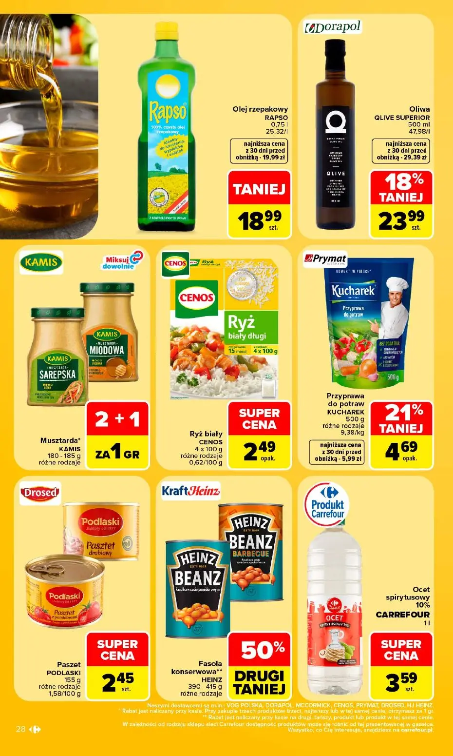 gazetka promocyjna Carrefour Market W sumie najlepszy. Od poniedziałku - Strona 30