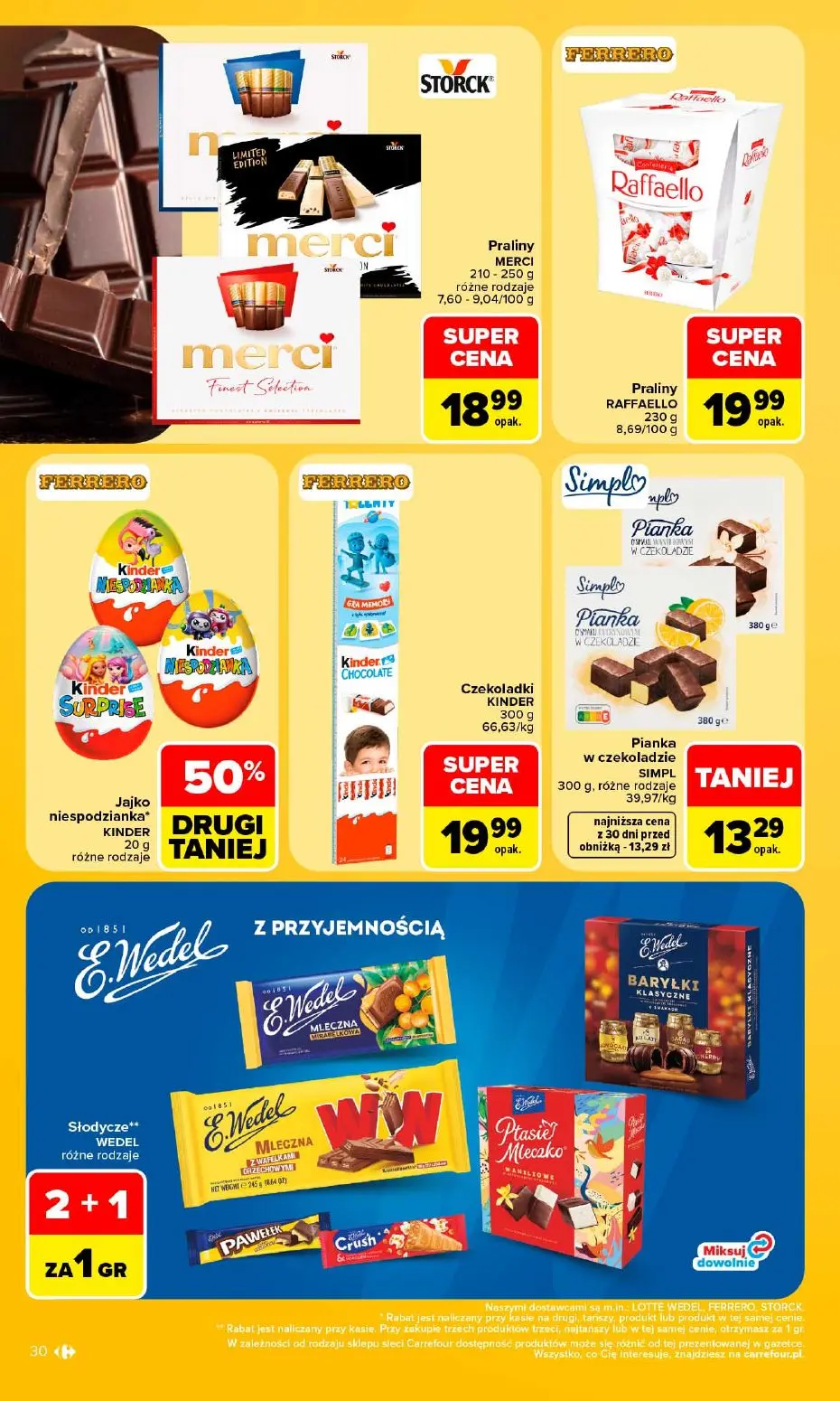 gazetka promocyjna Carrefour Market W sumie najlepszy. Od poniedziałku - Strona 32