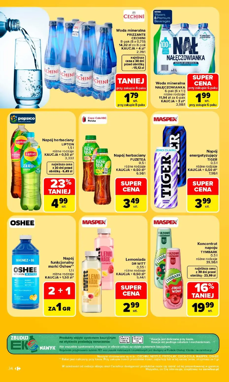 gazetka promocyjna Carrefour Market W sumie najlepszy. Od poniedziałku - Strona 36