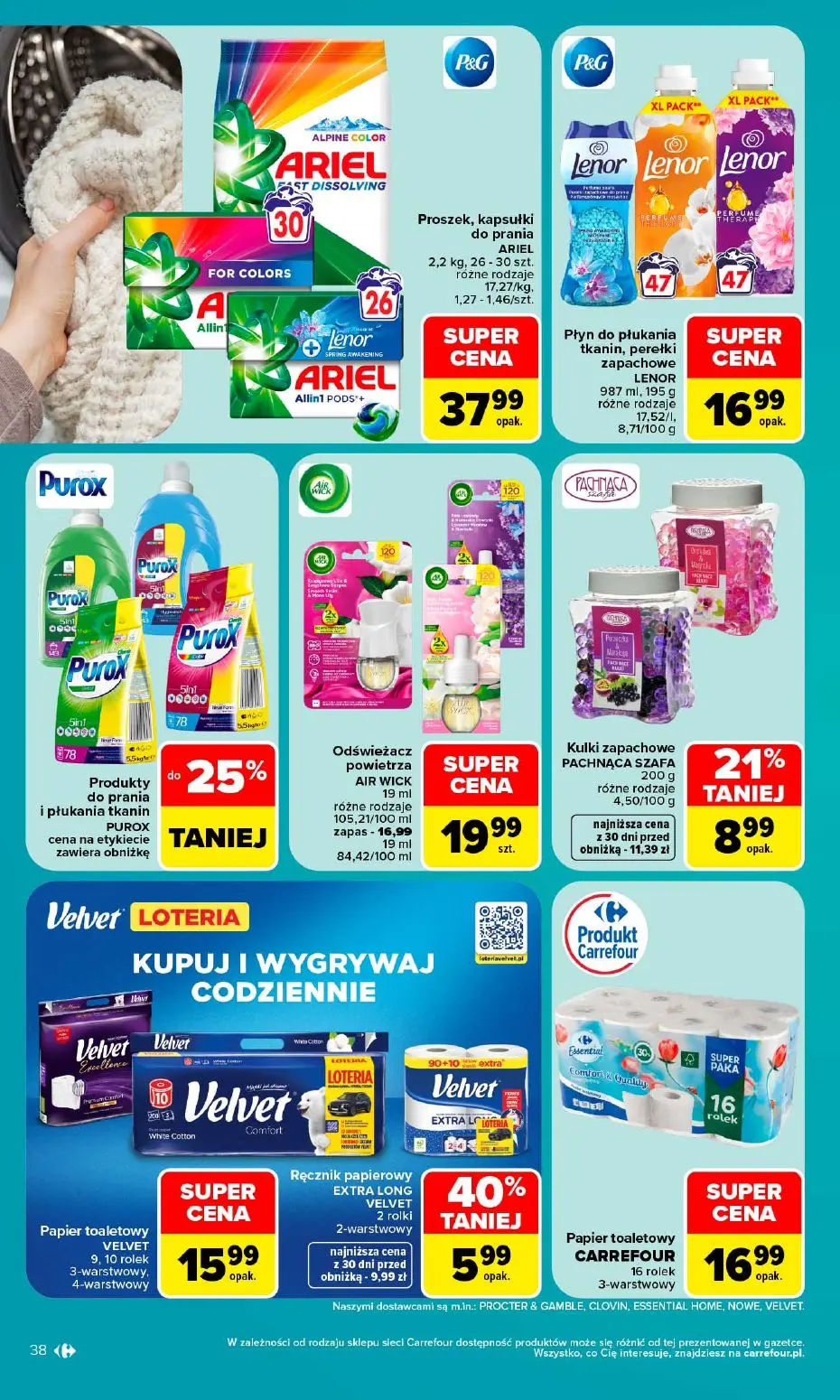 gazetka promocyjna Carrefour Market W sumie najlepszy. Od poniedziałku - Strona 40