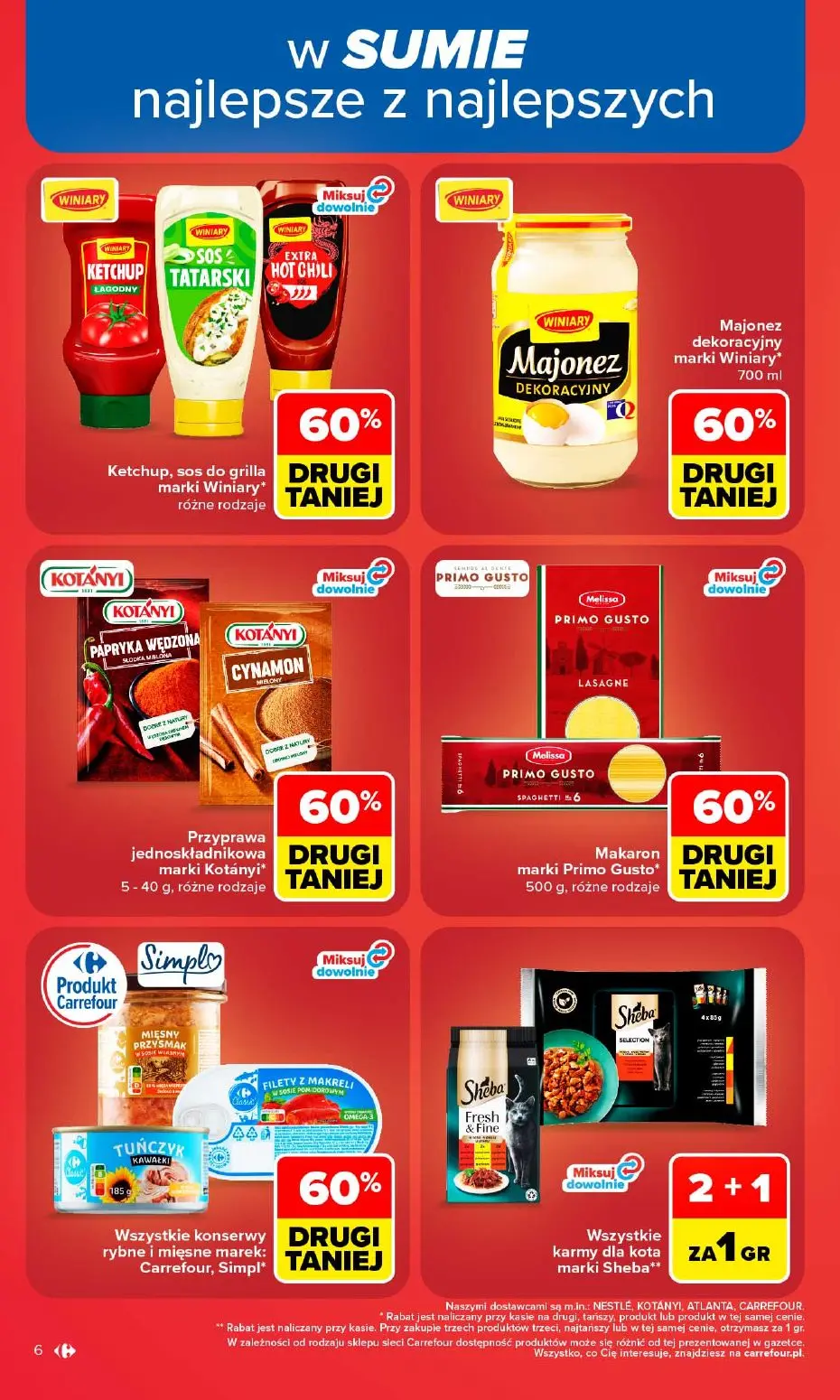 gazetka promocyjna Carrefour W sumie najlepszy. Od poniedziałku - Strona 8