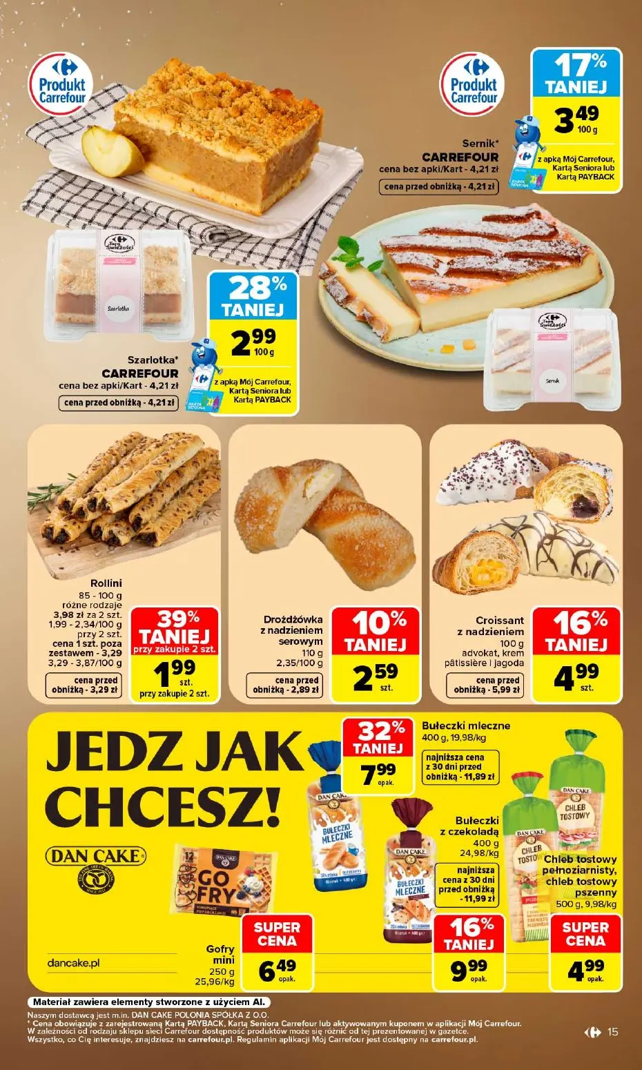 gazetka promocyjna Carrefour W sumie najlepszy. Od poniedziałku - Strona 17