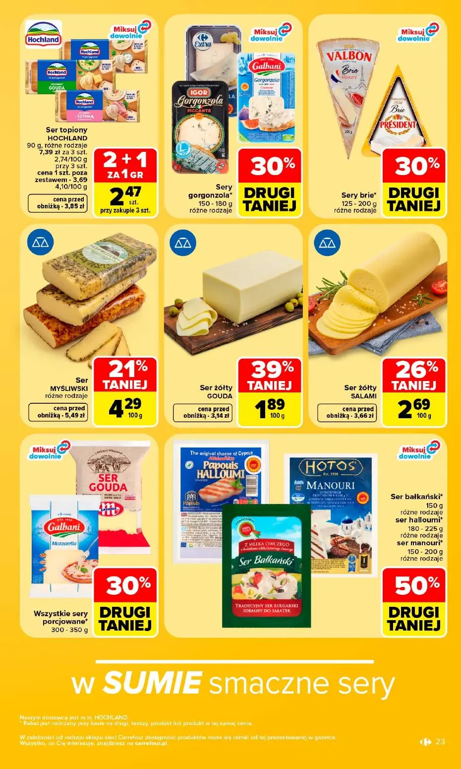 gazetka promocyjna Carrefour W sumie najlepszy. Od poniedziałku - Strona 25