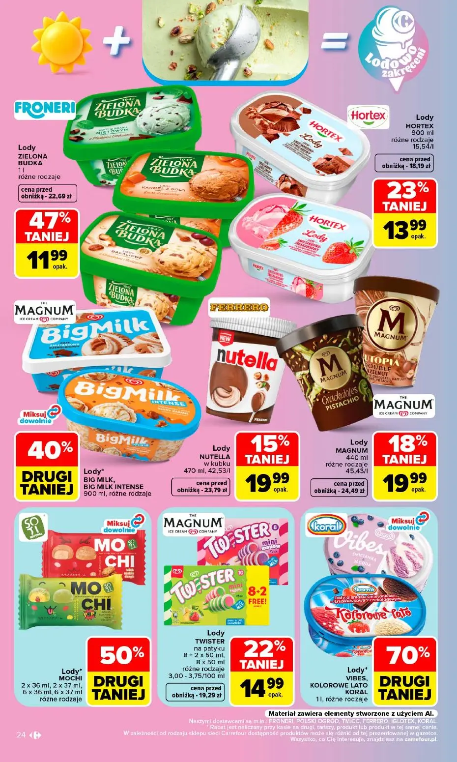 gazetka promocyjna Carrefour W sumie najlepszy. Od poniedziałku - Strona 26