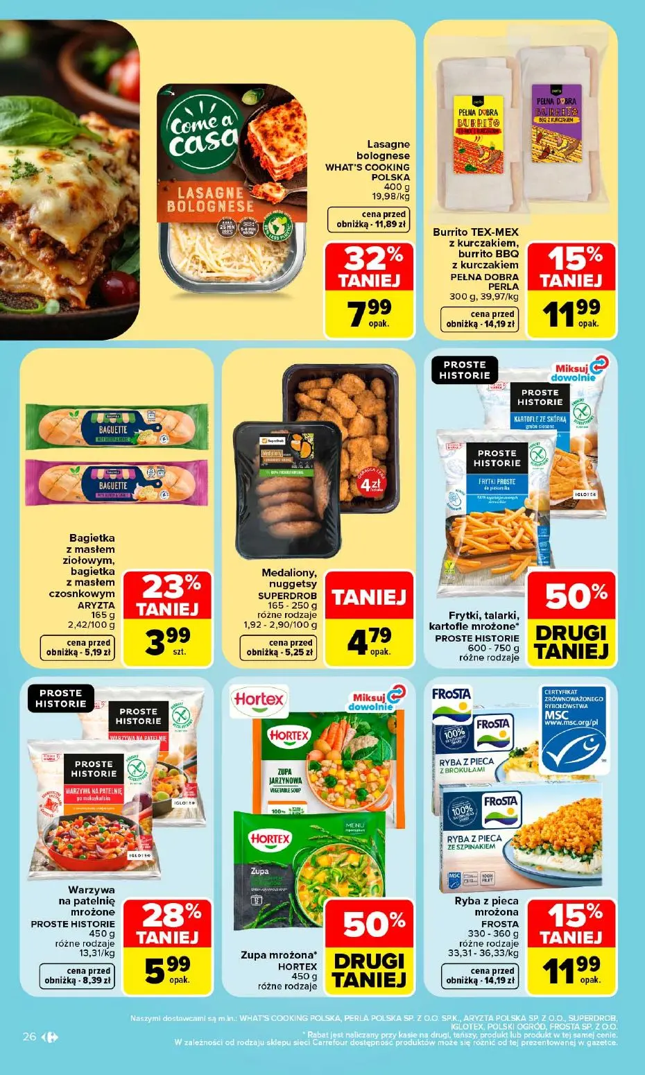 gazetka promocyjna Carrefour W sumie najlepszy. Od poniedziałku - Strona 28