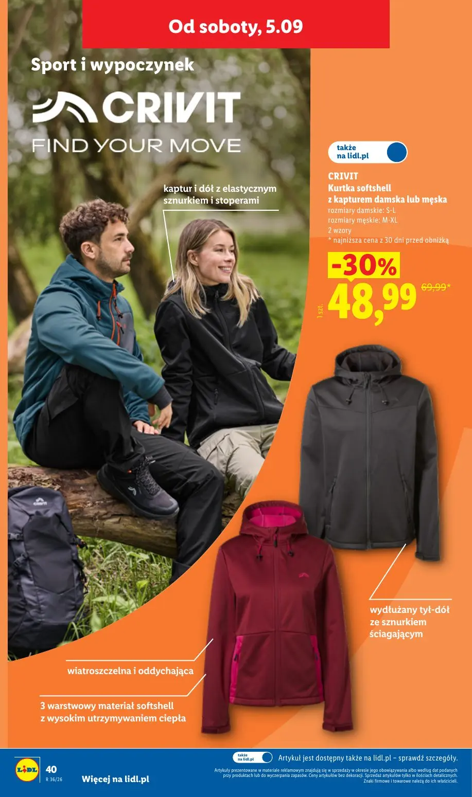 gazetka promocyjna LIDL Od poniedziałku - Strona 48