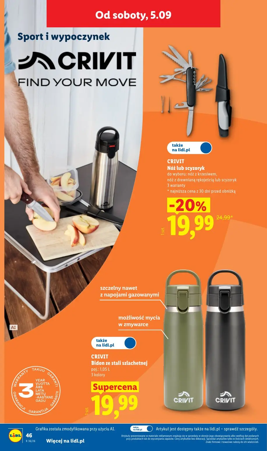 gazetka promocyjna LIDL Od poniedziałku - Strona 54