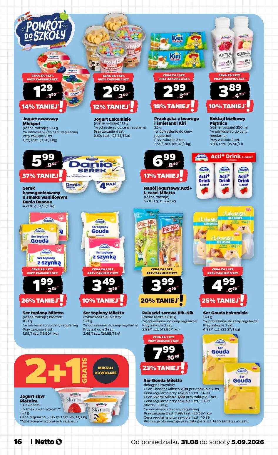 gazetka promocyjna NETTO Gazetka spożywcza - Strona 16