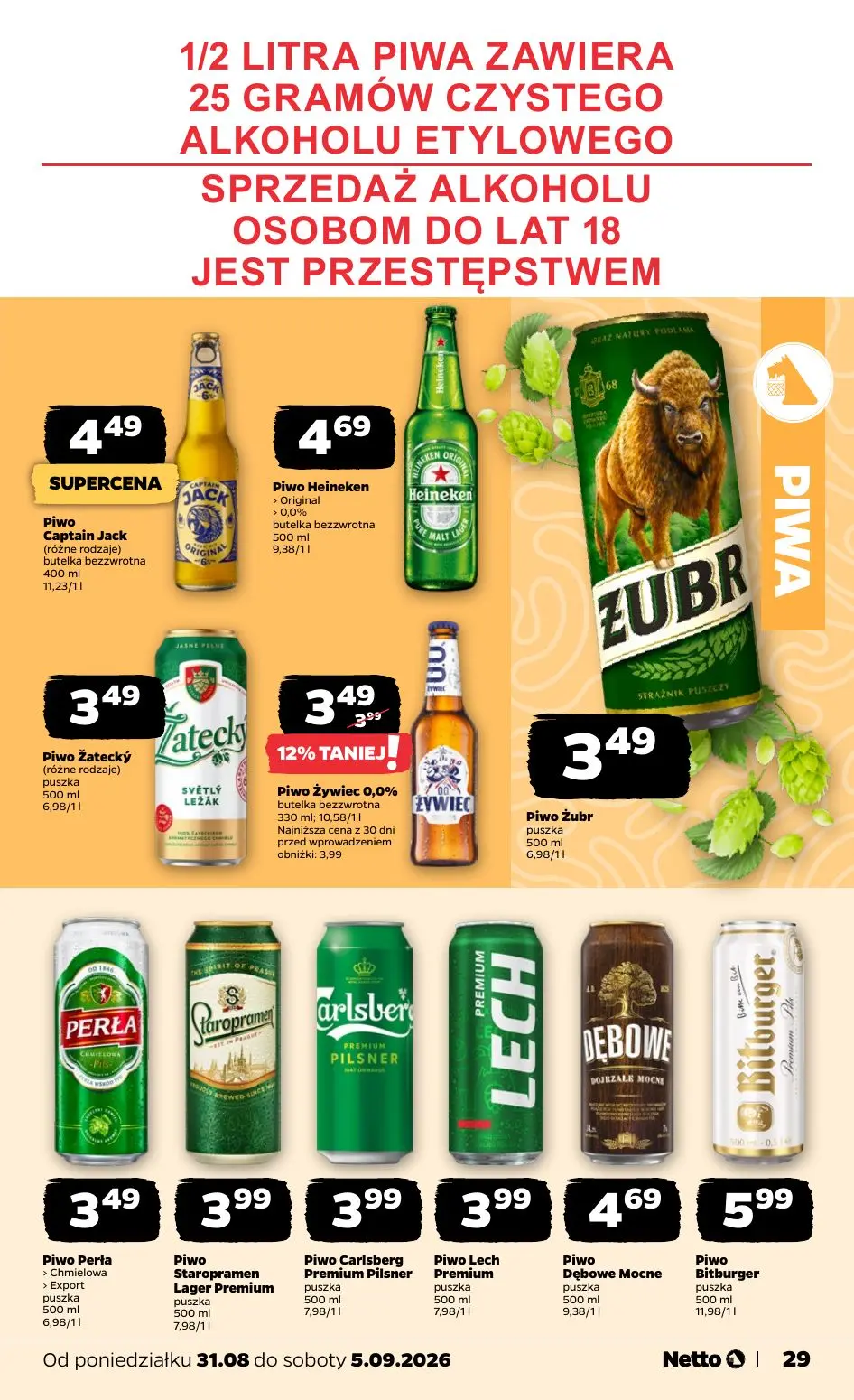 gazetka promocyjna NETTO Gazetka spożywcza - Strona 29