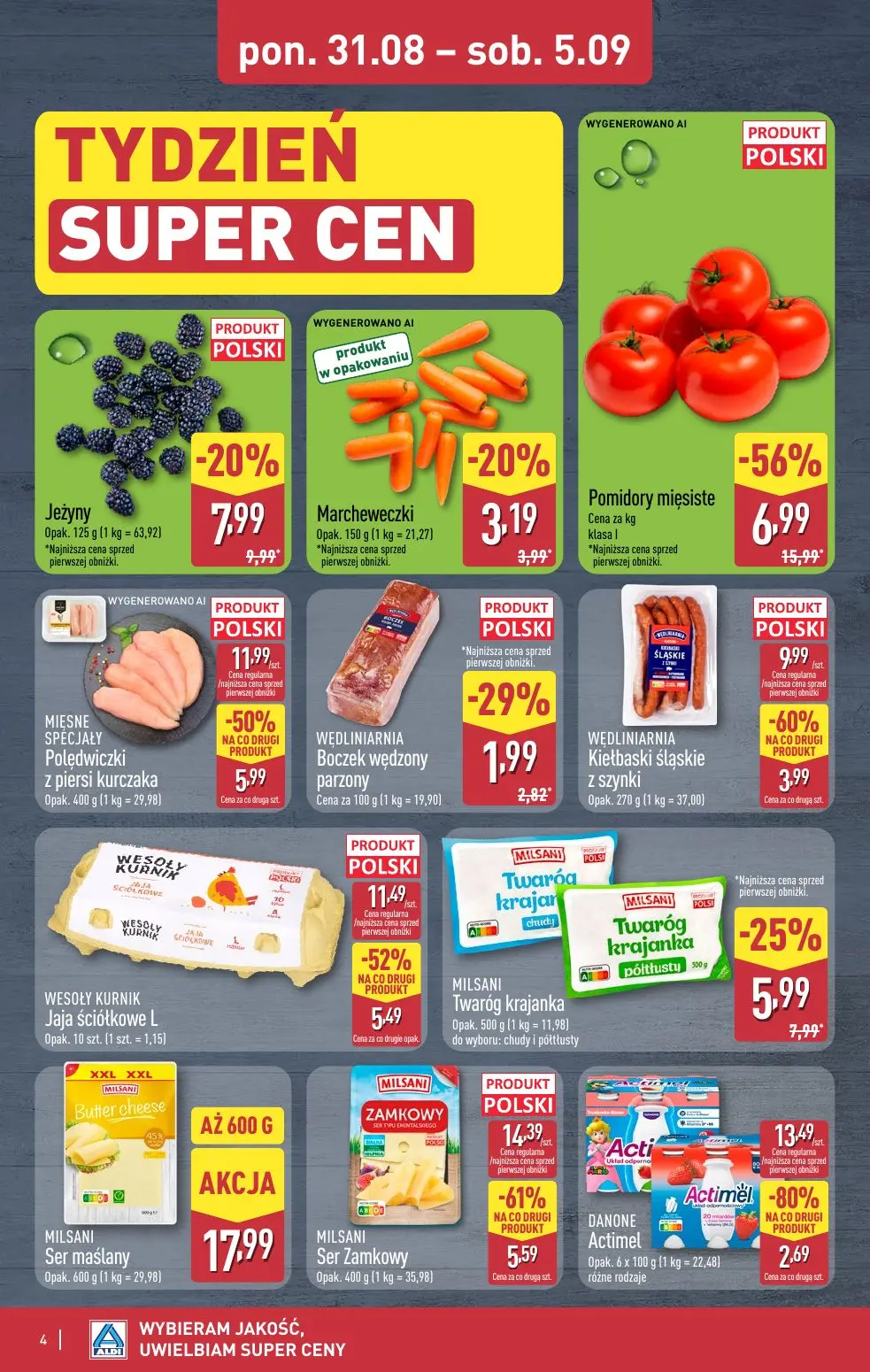 gazetka promocyjna ALDI Oferta na WEEKEND - Strona 4