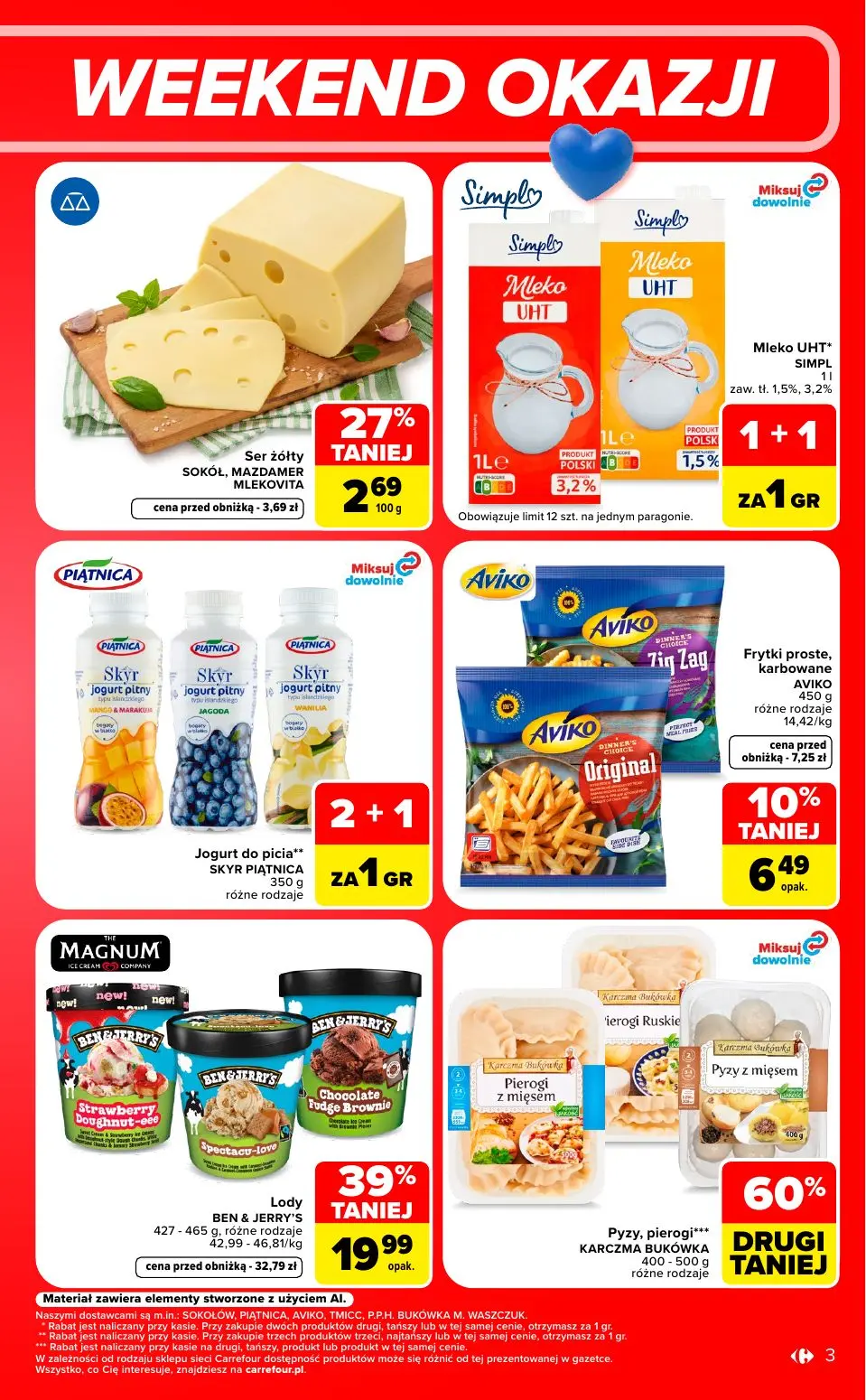 gazetka promocyjna Carrefour Weekend okazji - Strona 3