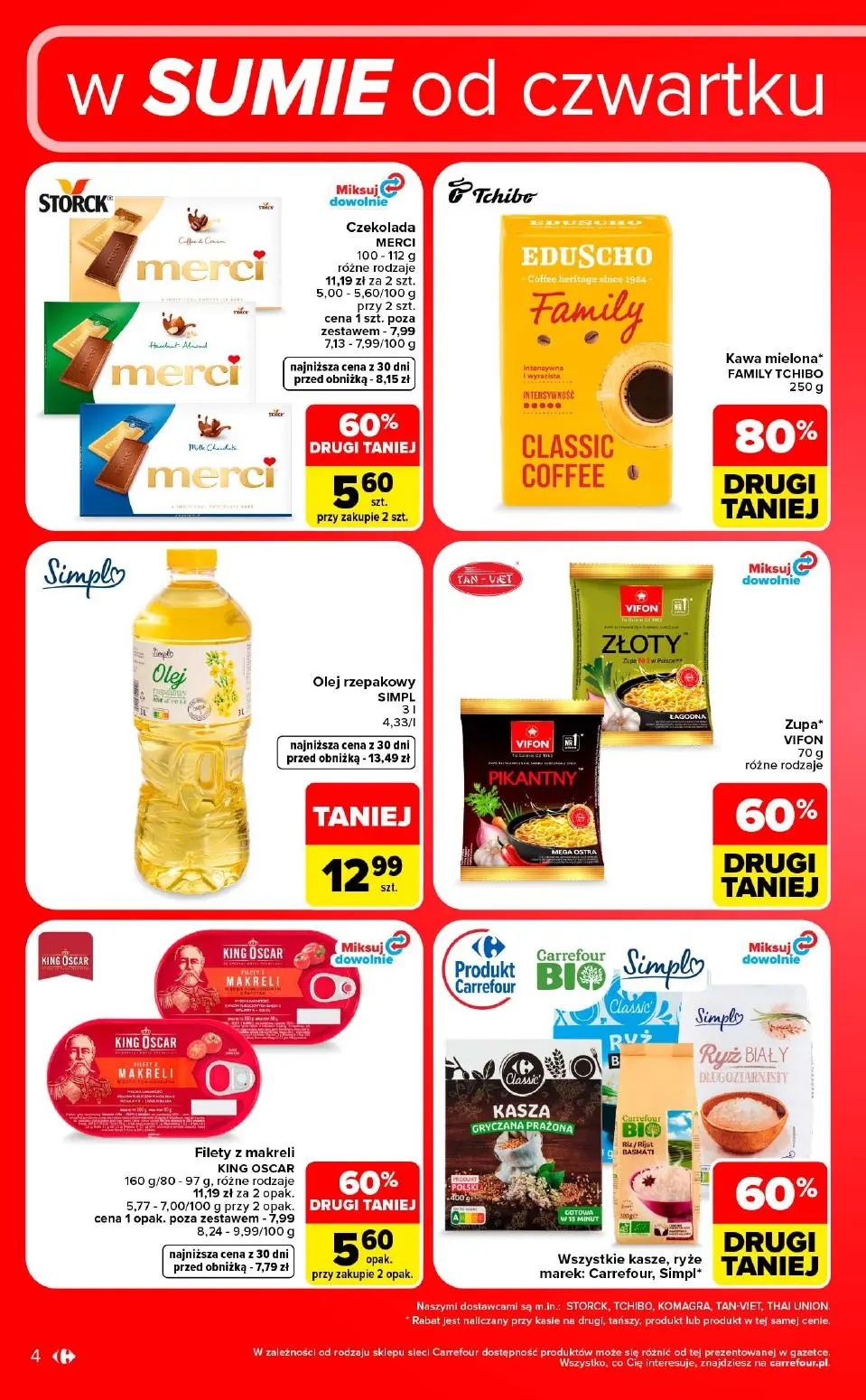 gazetka promocyjna Carrefour Weekend okazji - Strona 4