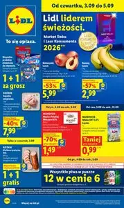 Gazetka promocyjna LIDL, ważna od 2026-09-03 do 2026-09-05.