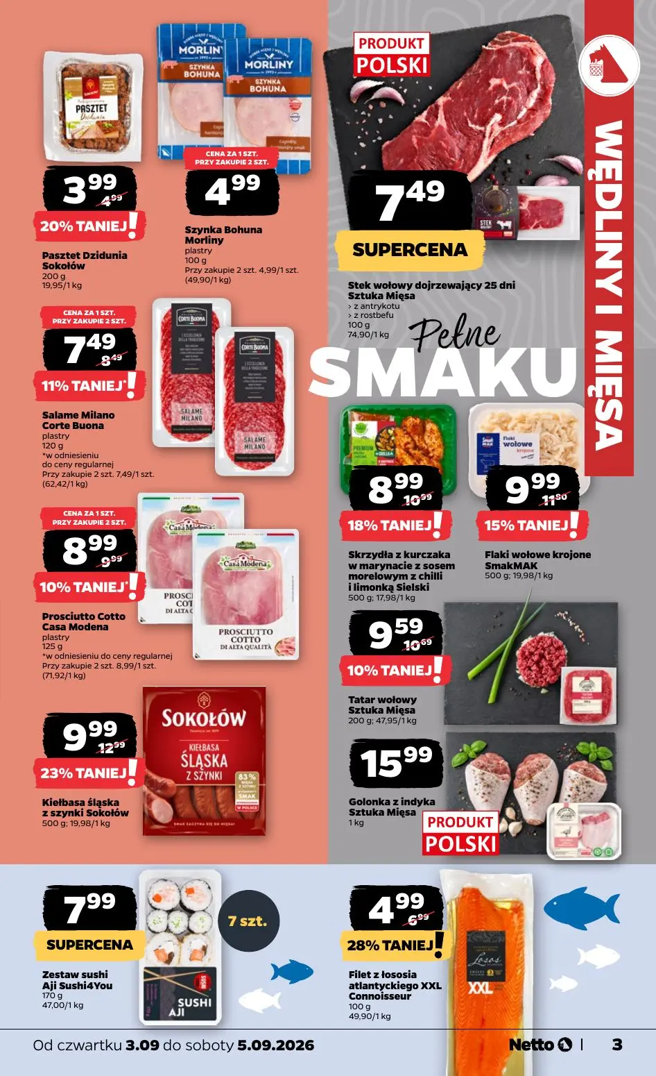 gazetka promocyjna NETTO Gazetka spożywcza - Strona 3