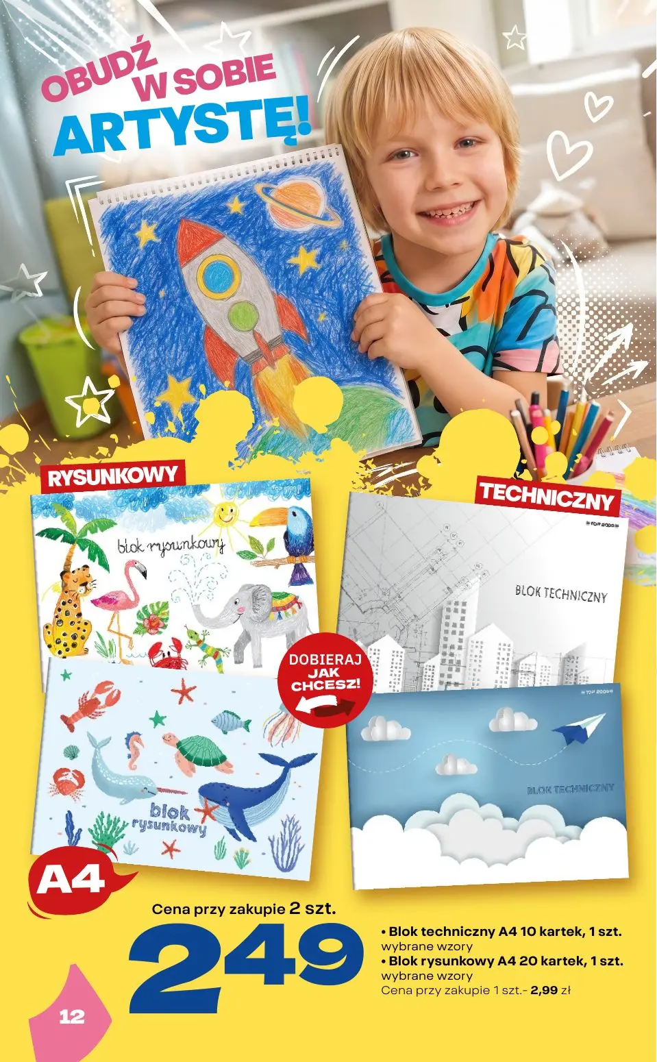 gazetka promocyjna Twój Market Katalog szkolny - Strona 12
