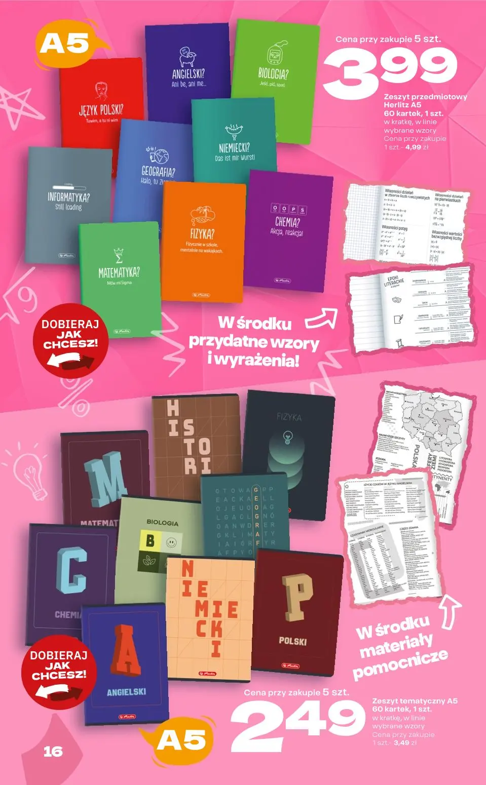 gazetka promocyjna Twój Market Katalog szkolny - Strona 16