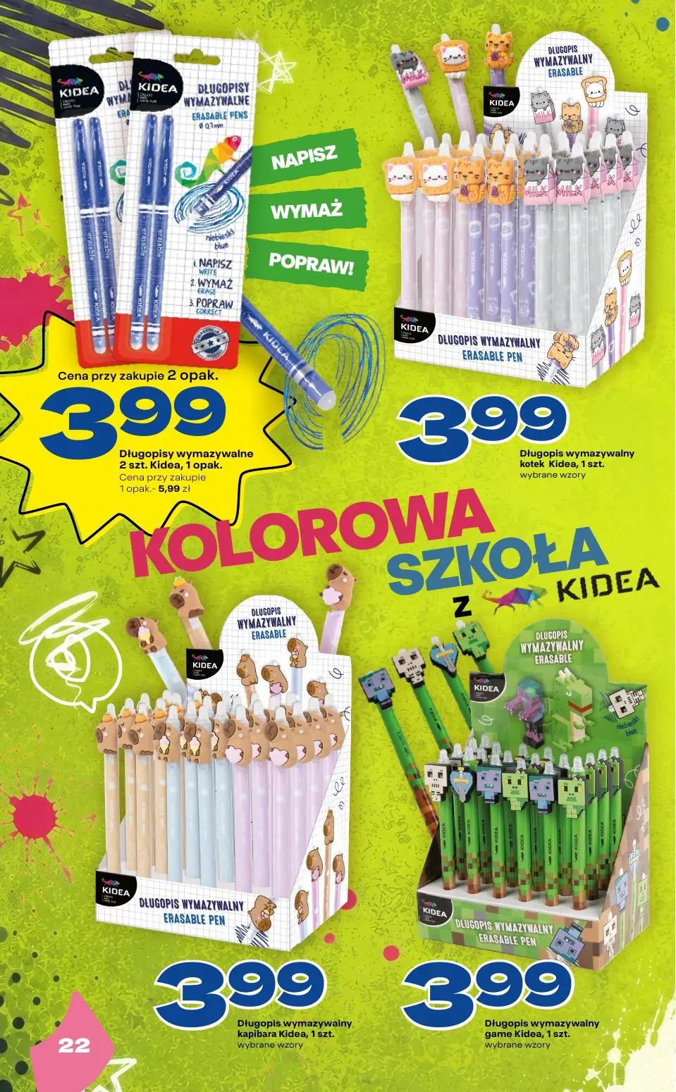 gazetka promocyjna Twój Market Katalog szkolny - Strona 22