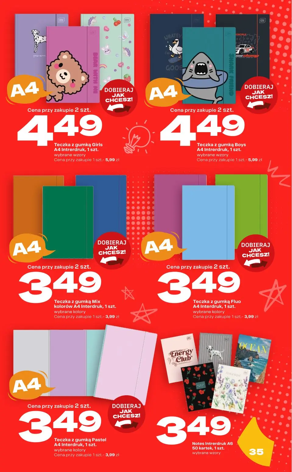 gazetka promocyjna Twój Market Katalog szkolny - Strona 35