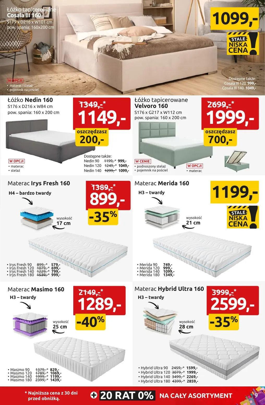 gazetka promocyjna Black Red White WITAJ SZKOŁO! SETKI MEBLI I DODATKÓW do -55% - Strona 9