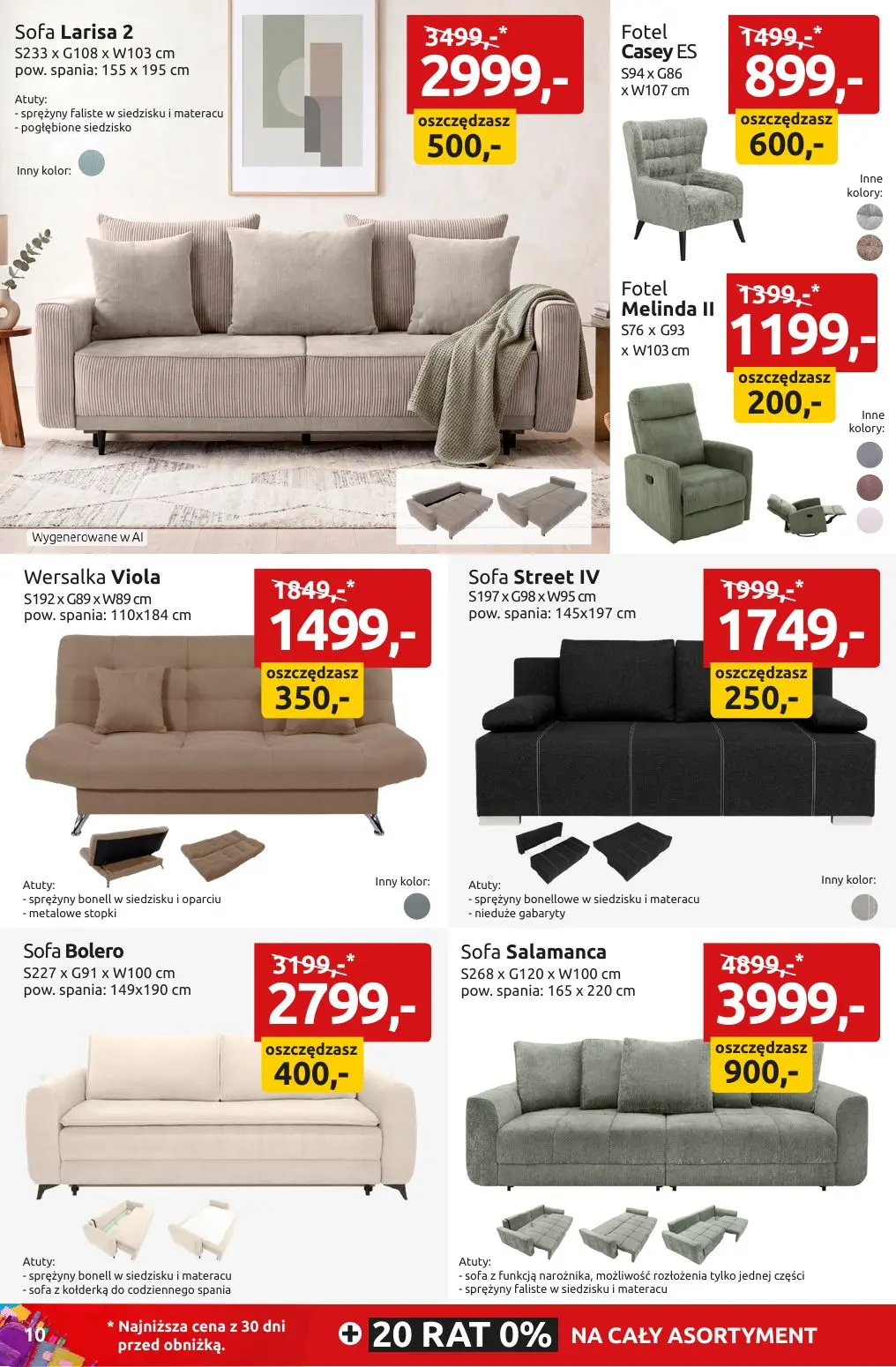 gazetka promocyjna Black Red White WITAJ SZKOŁO! SETKI MEBLI I DODATKÓW do -55% - Strona 10