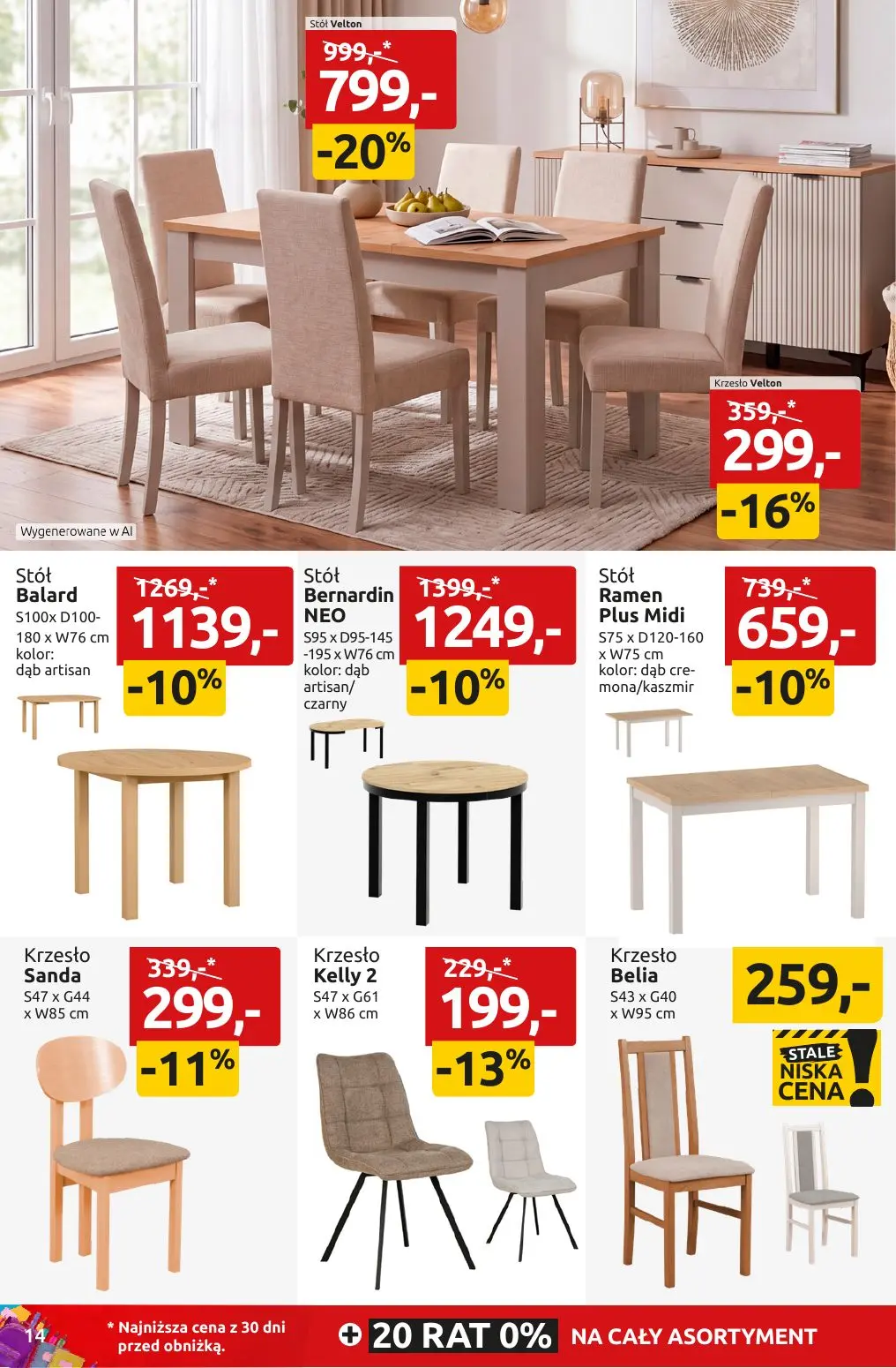 gazetka promocyjna Black Red White WITAJ SZKOŁO! SETKI MEBLI I DODATKÓW do -55% - Strona 14