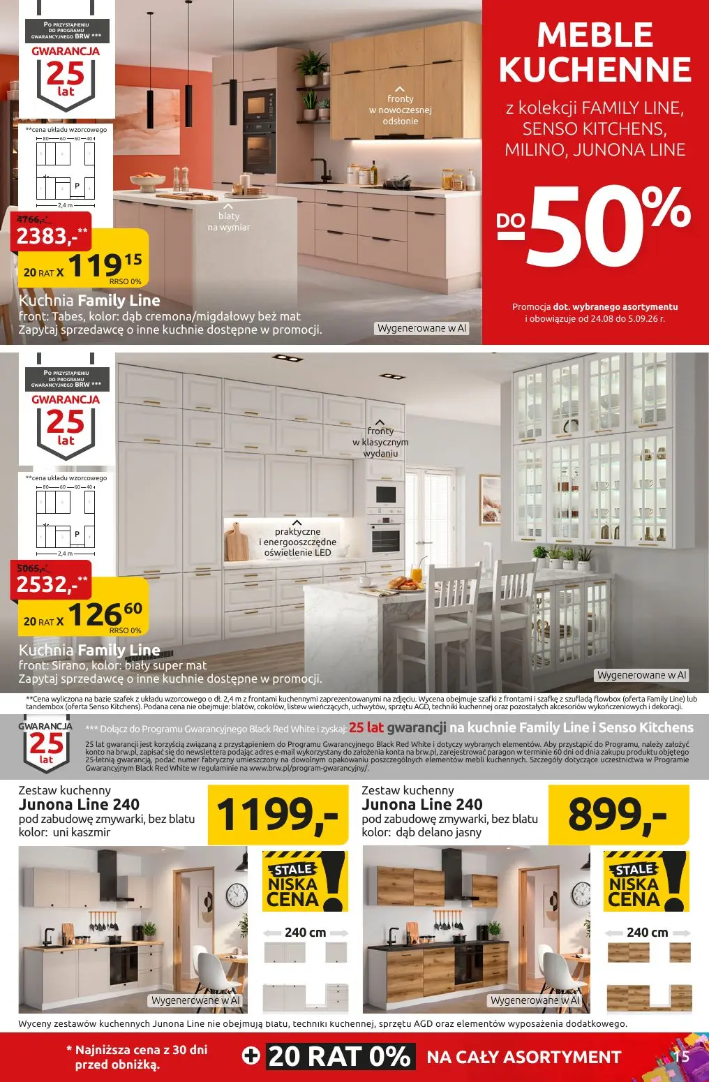 gazetka promocyjna Black Red White WITAJ SZKOŁO! SETKI MEBLI I DODATKÓW do -55% - Strona 15