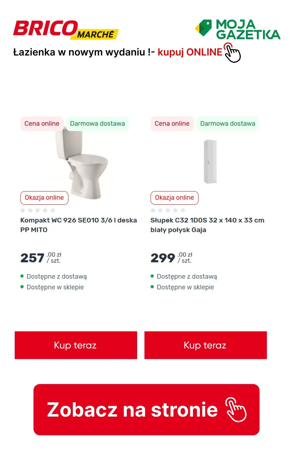 gazetka promocyjna BRICOMARCHE Łazienka w nowycm wydaniu ! - Strona 3
