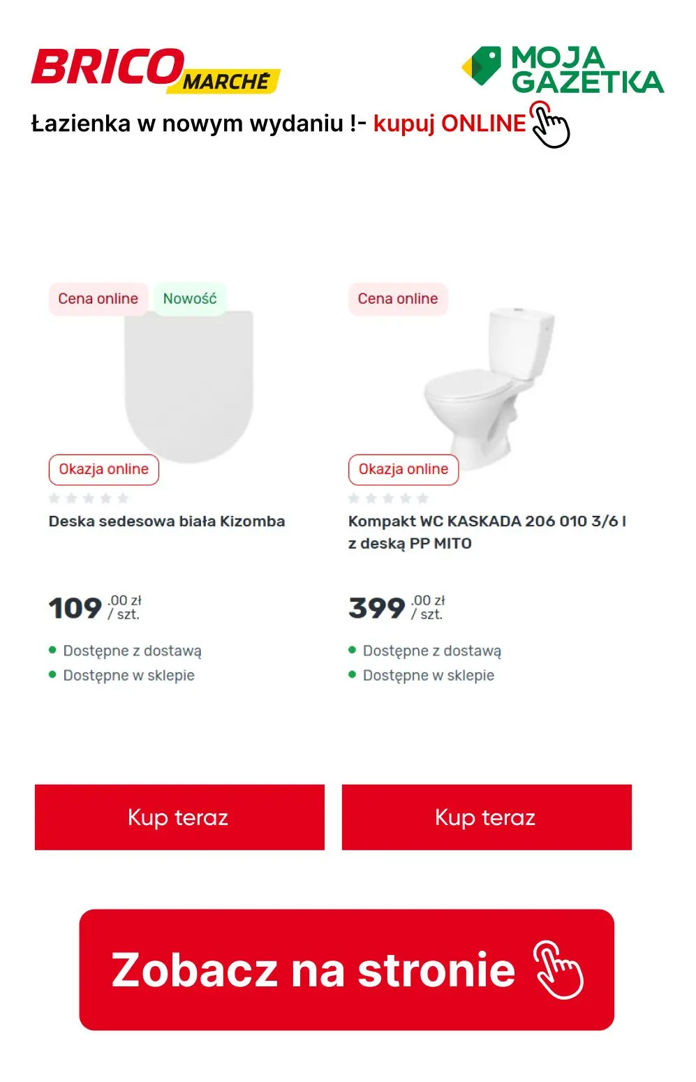 gazetka promocyjna BRICOMARCHE Łazienka w nowycm wydaniu ! - Strona 9