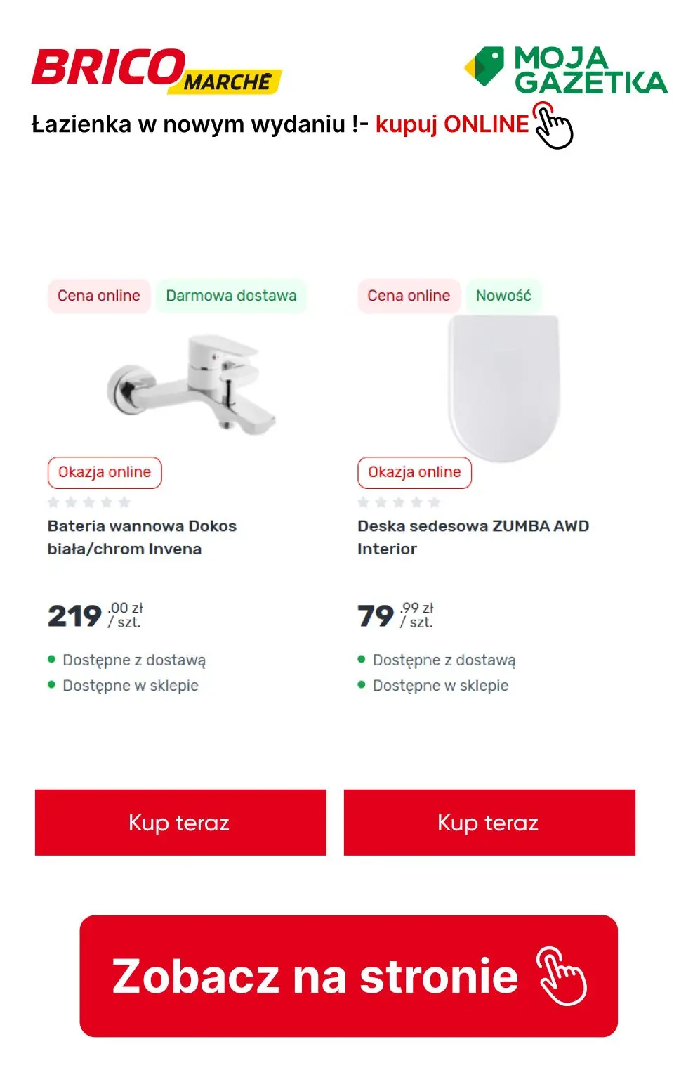 gazetka promocyjna BRICOMARCHE Łazienka w nowycm wydaniu ! - Strona 12