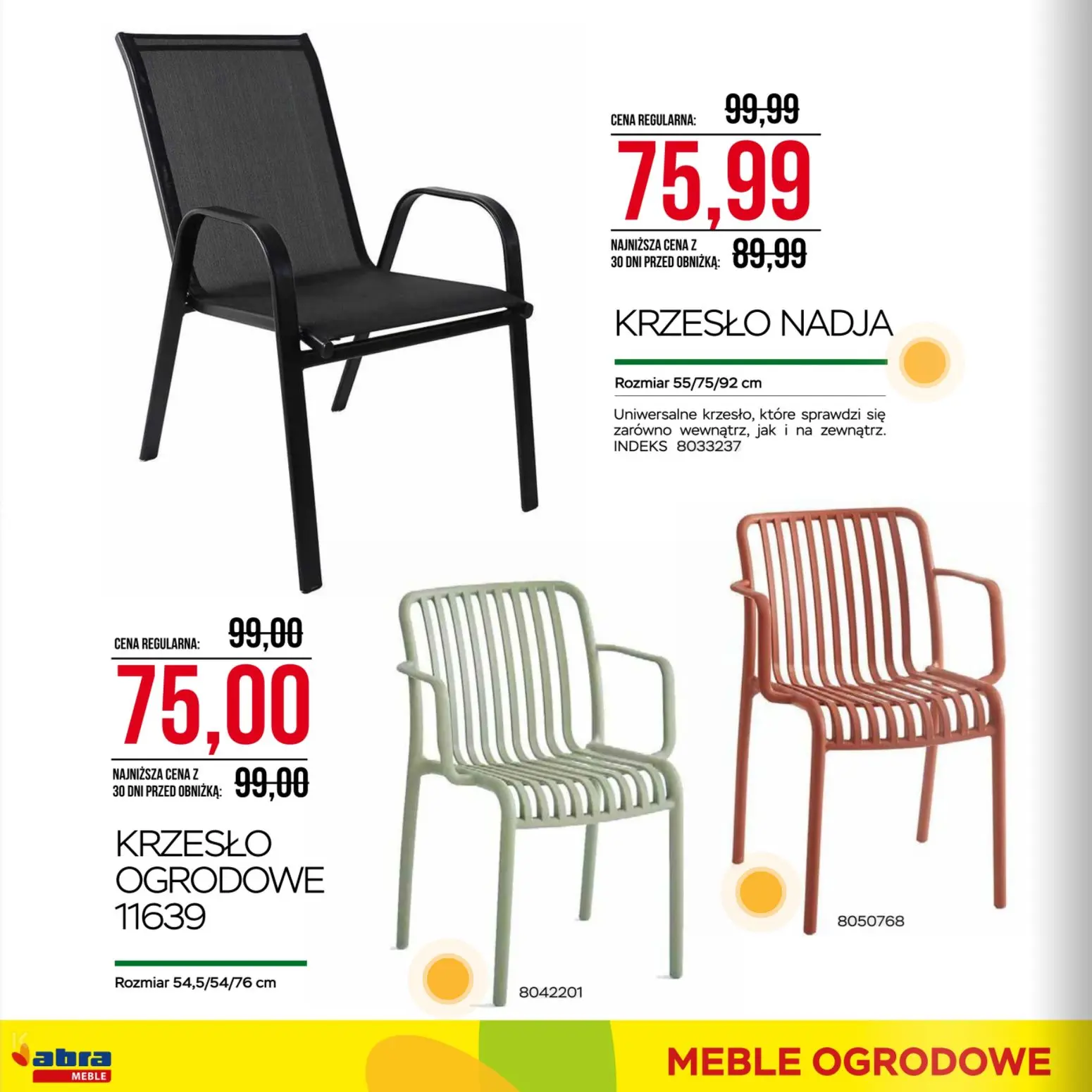 gazetka promocyjna abra meble Obniżki na koniec sezonu - Strona 4
