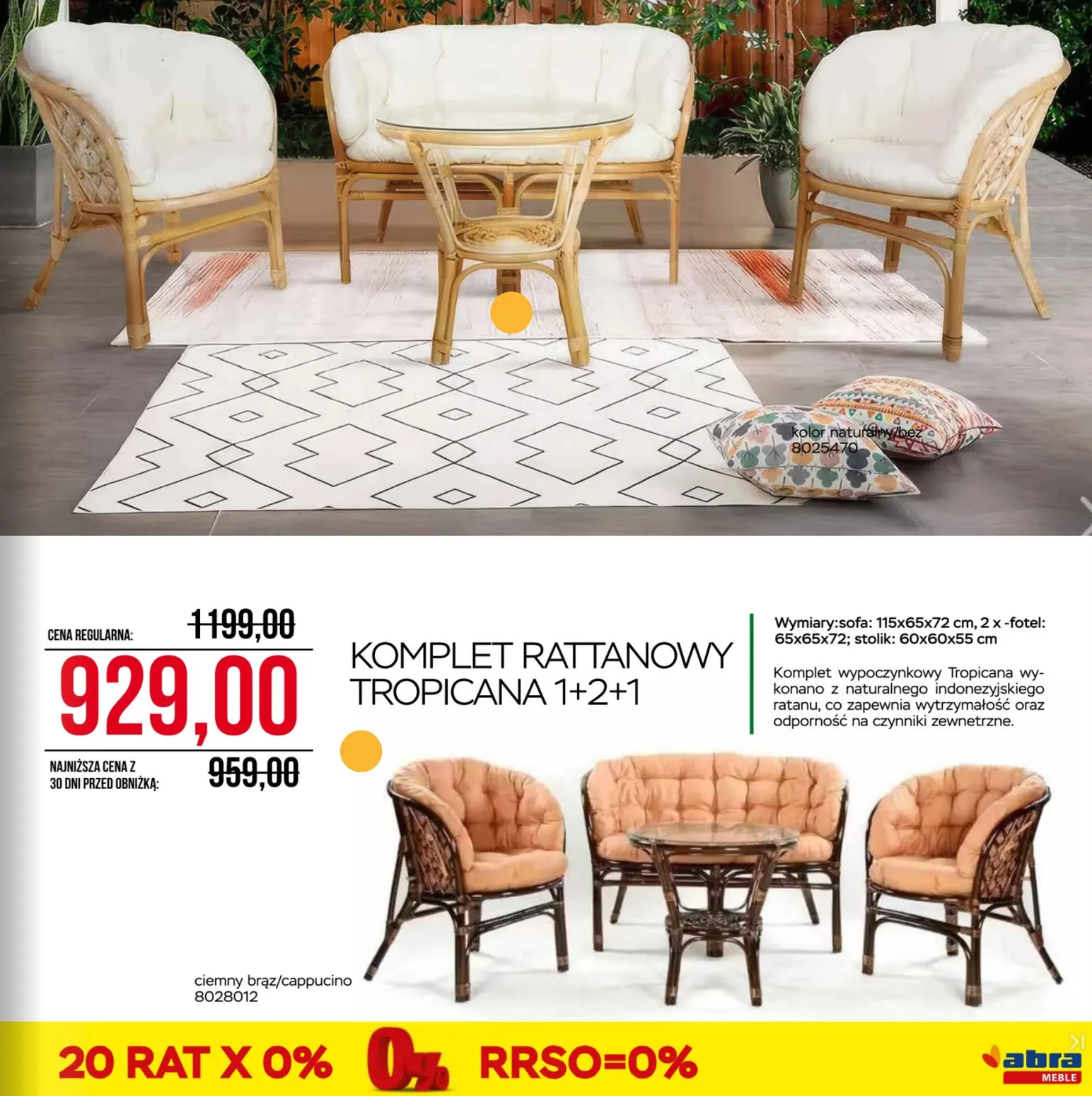 gazetka promocyjna abra meble Obniżki na koniec sezonu - Strona 7