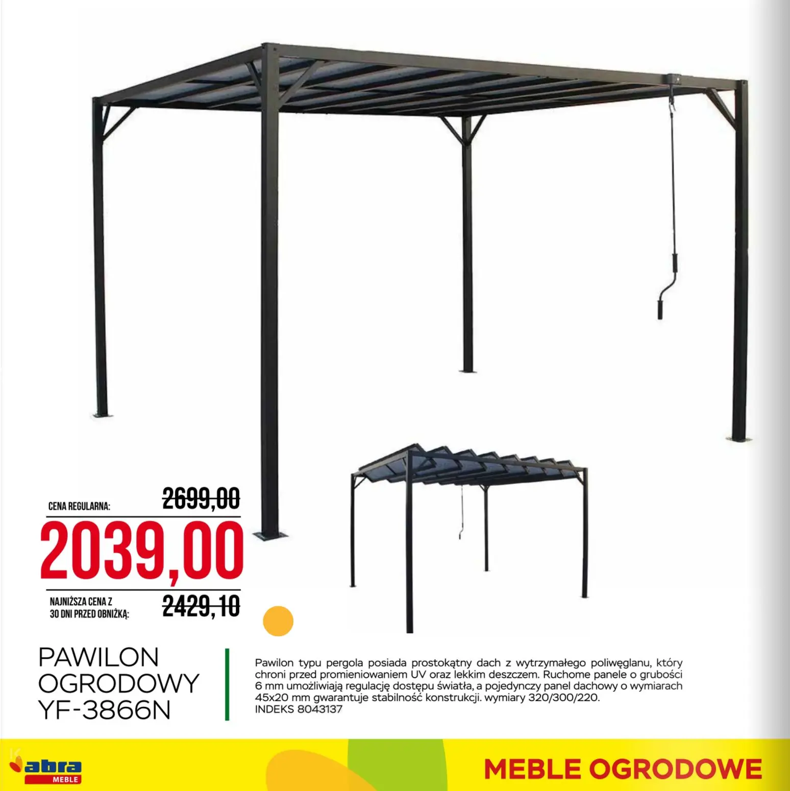 gazetka promocyjna abra meble Obniżki na koniec sezonu - Strona 10