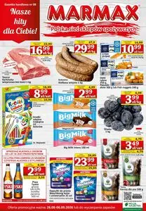 Gazetka promocyjna MARMAX, ważna od 2026-08-26 do 2026-09-06.