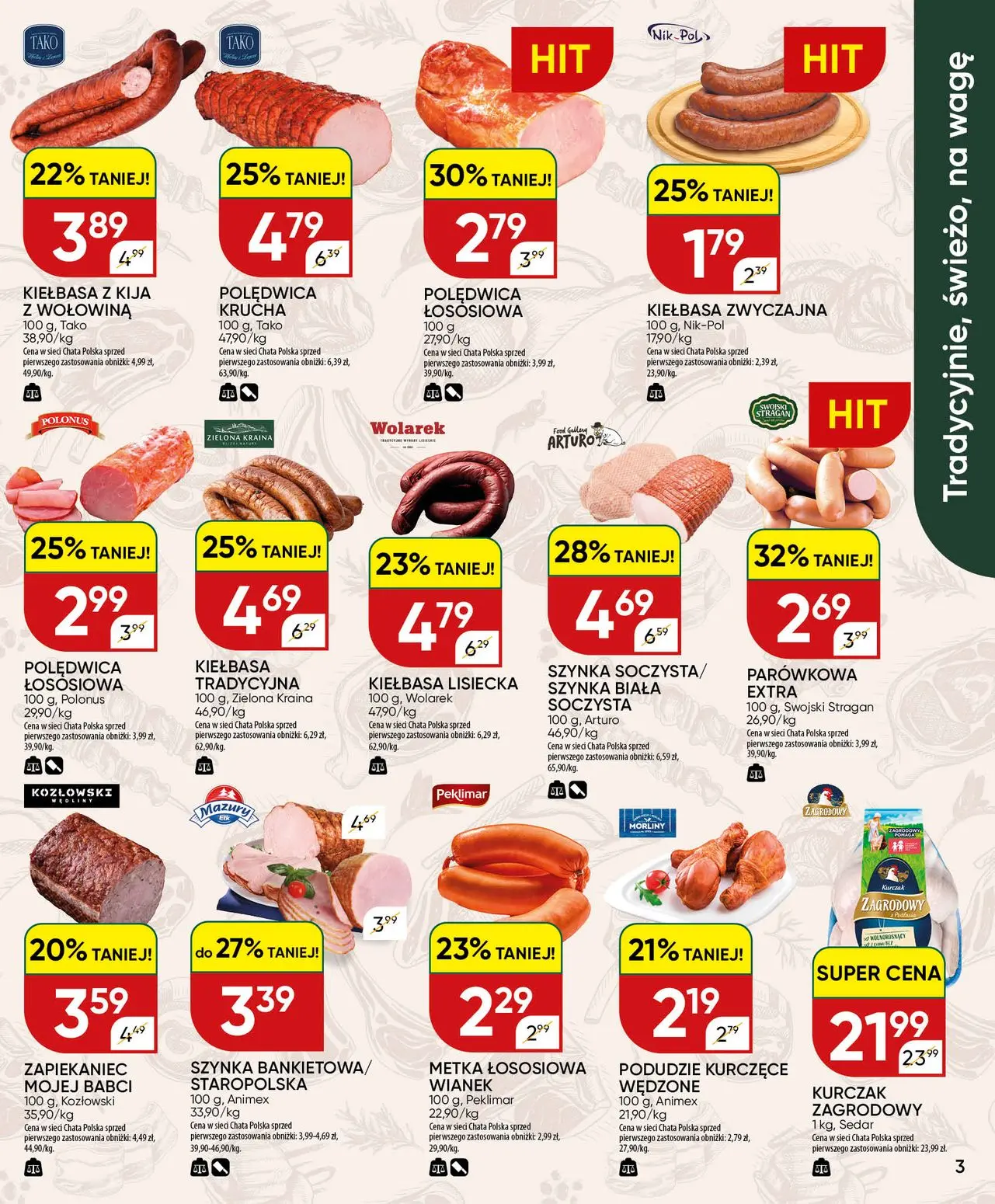 gazetka promocyjna Chata Polska  - Strona 3