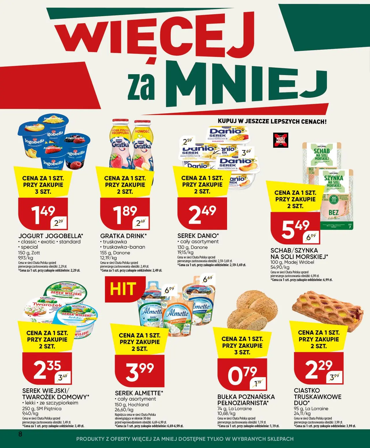 gazetka promocyjna Chata Polska  - Strona 8