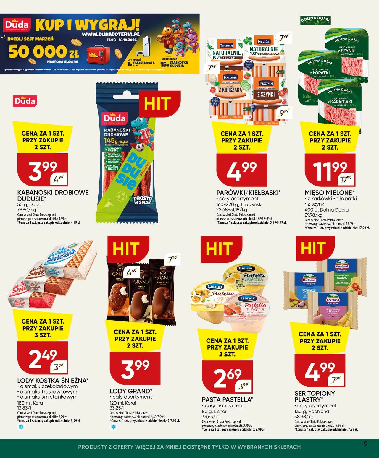 gazetka promocyjna Chata Polska  - Strona 9