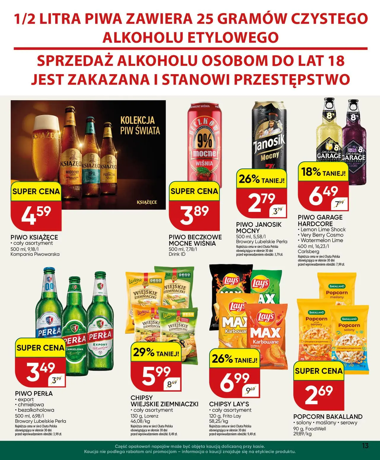 gazetka promocyjna Chata Polska  - Strona 13