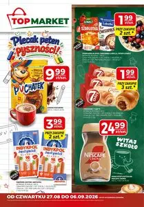 Gazetka promocyjna Top Market, ważna od 2026-08-27 do 2026-09-06.