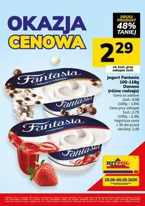 Gazetka promocyjna Hitpol, ważna od 2026-08-28 do 2026-09-06.