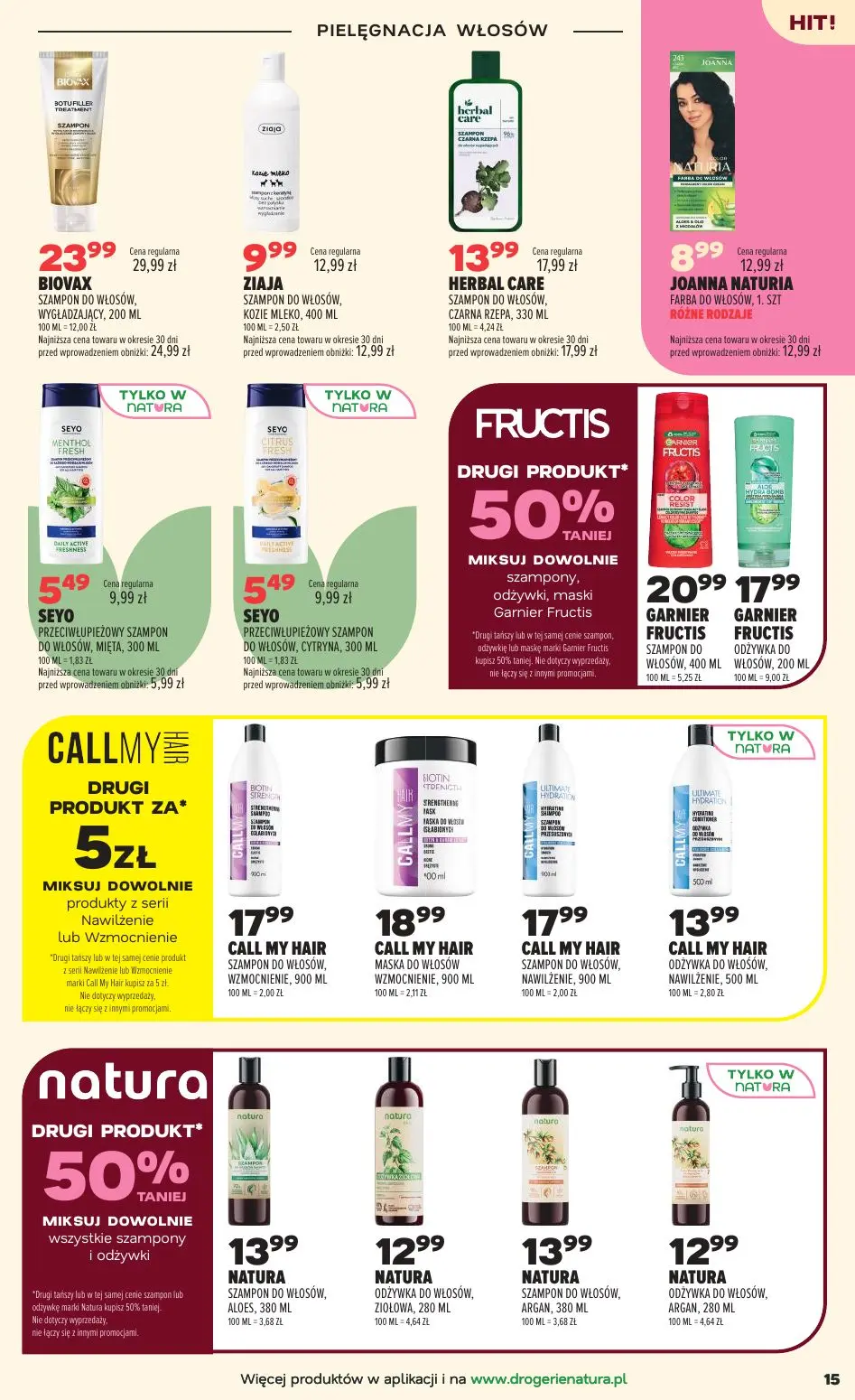 gazetka promocyjna Natura Turbo obniżki - Strona 15