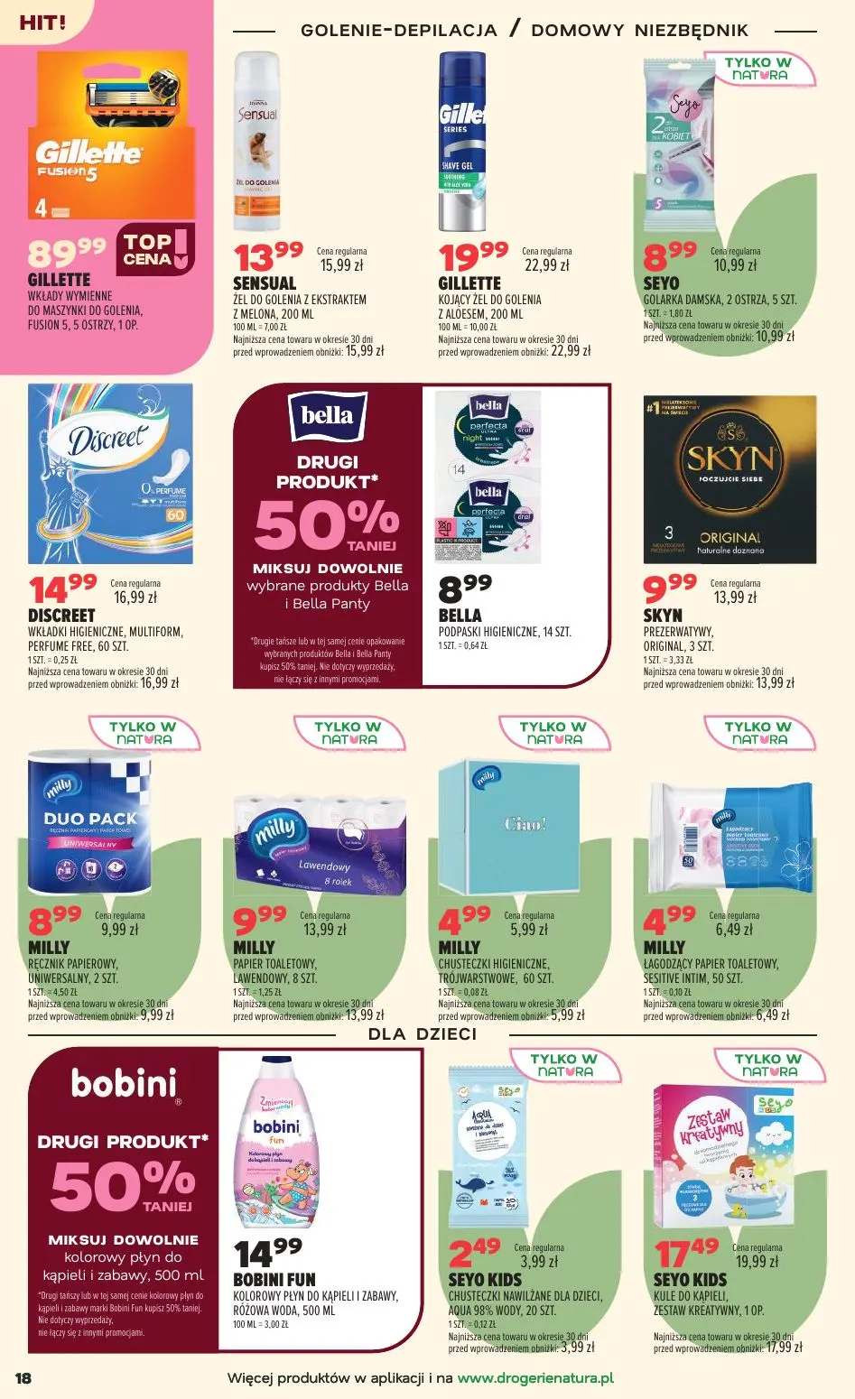 gazetka promocyjna Natura Turbo obniżki - Strona 18