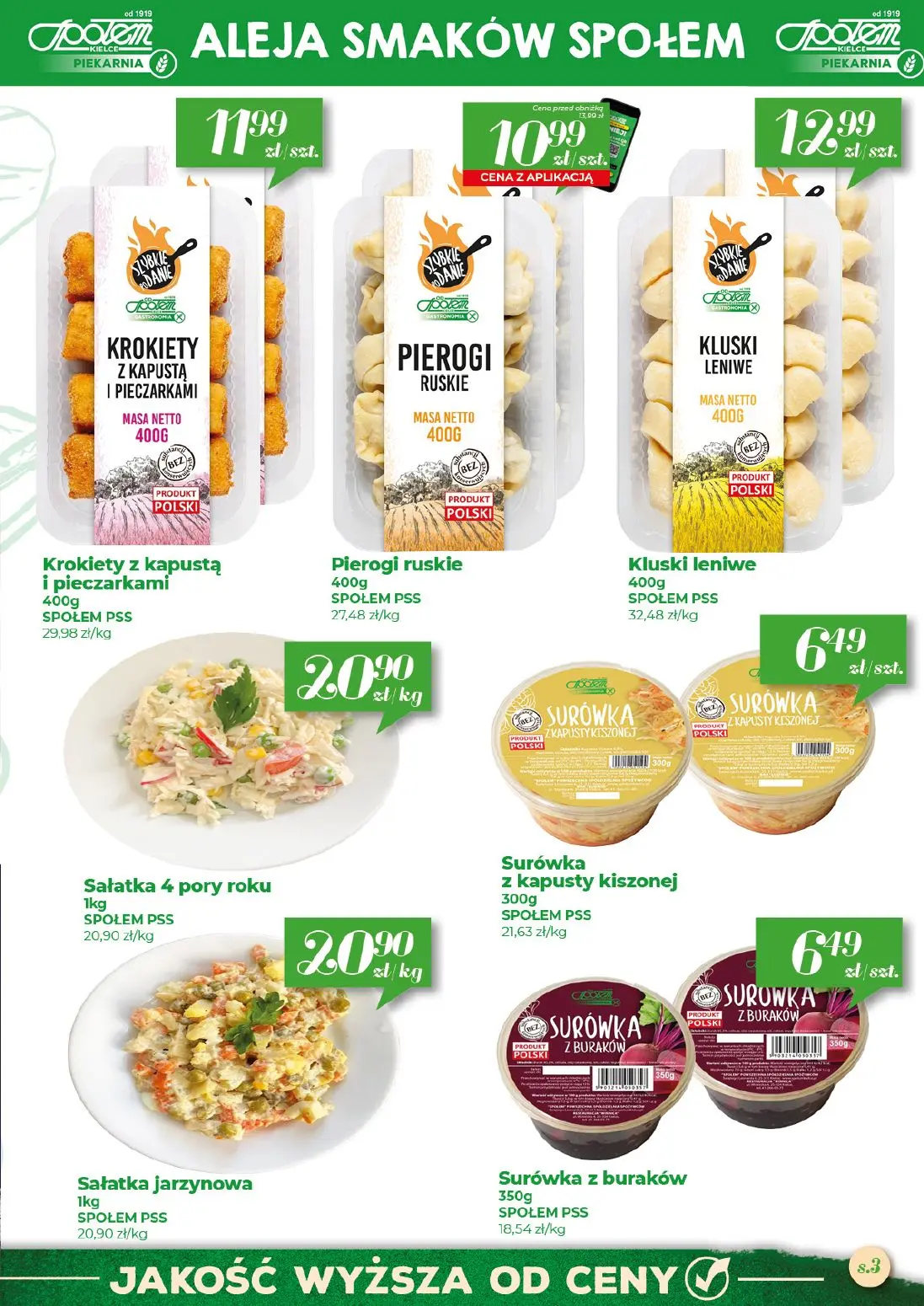 gazetka promocyjna Społem Kielce  - Strona 3