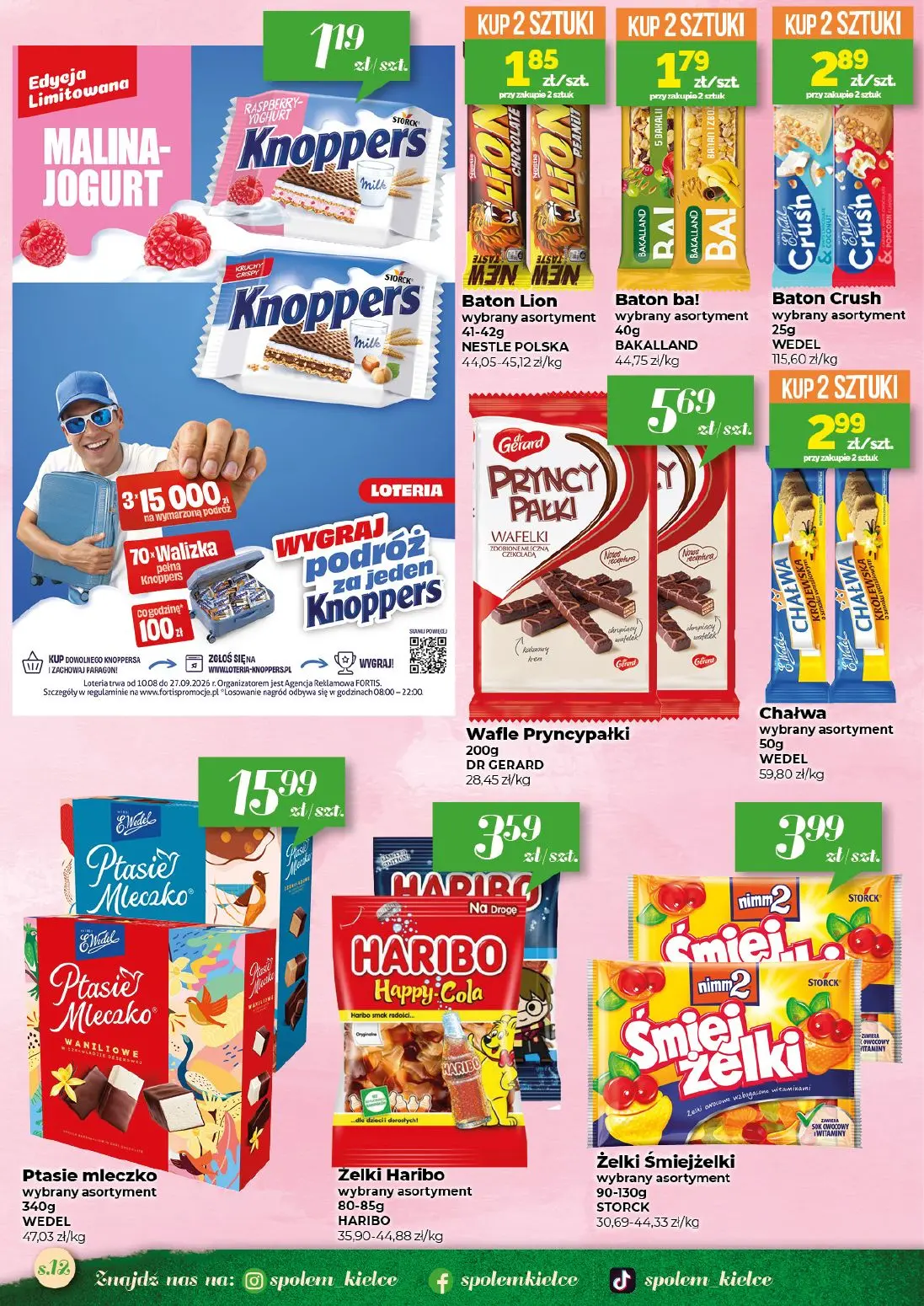 gazetka promocyjna Społem Kielce  - Strona 12