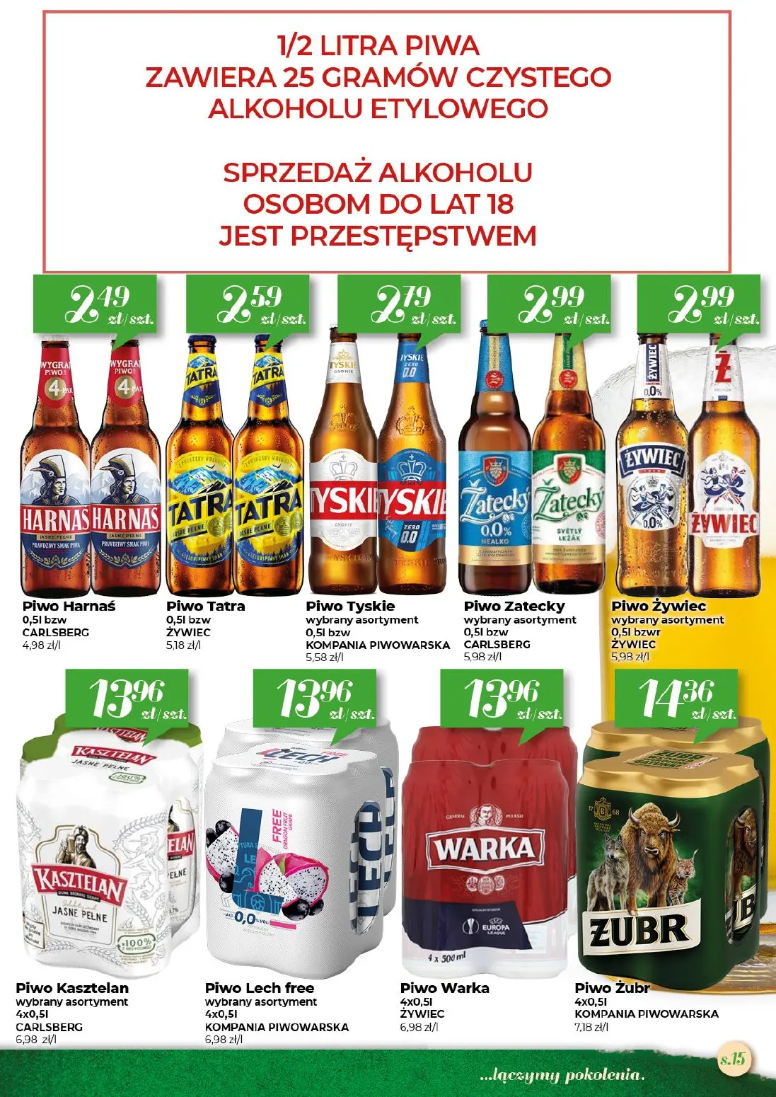 gazetka promocyjna Społem Kielce  - Strona 15