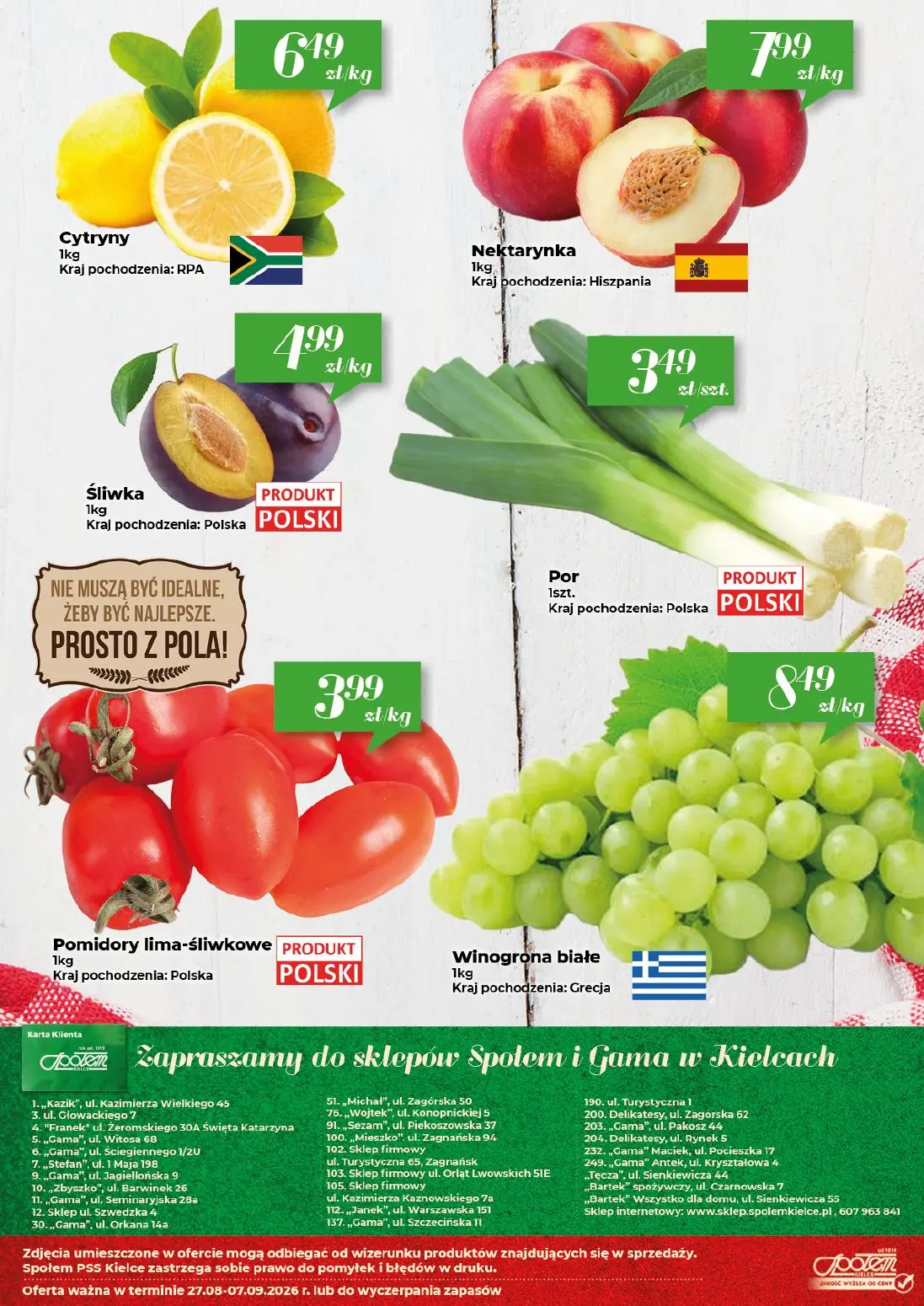 gazetka promocyjna Społem Kielce  - Strona 16