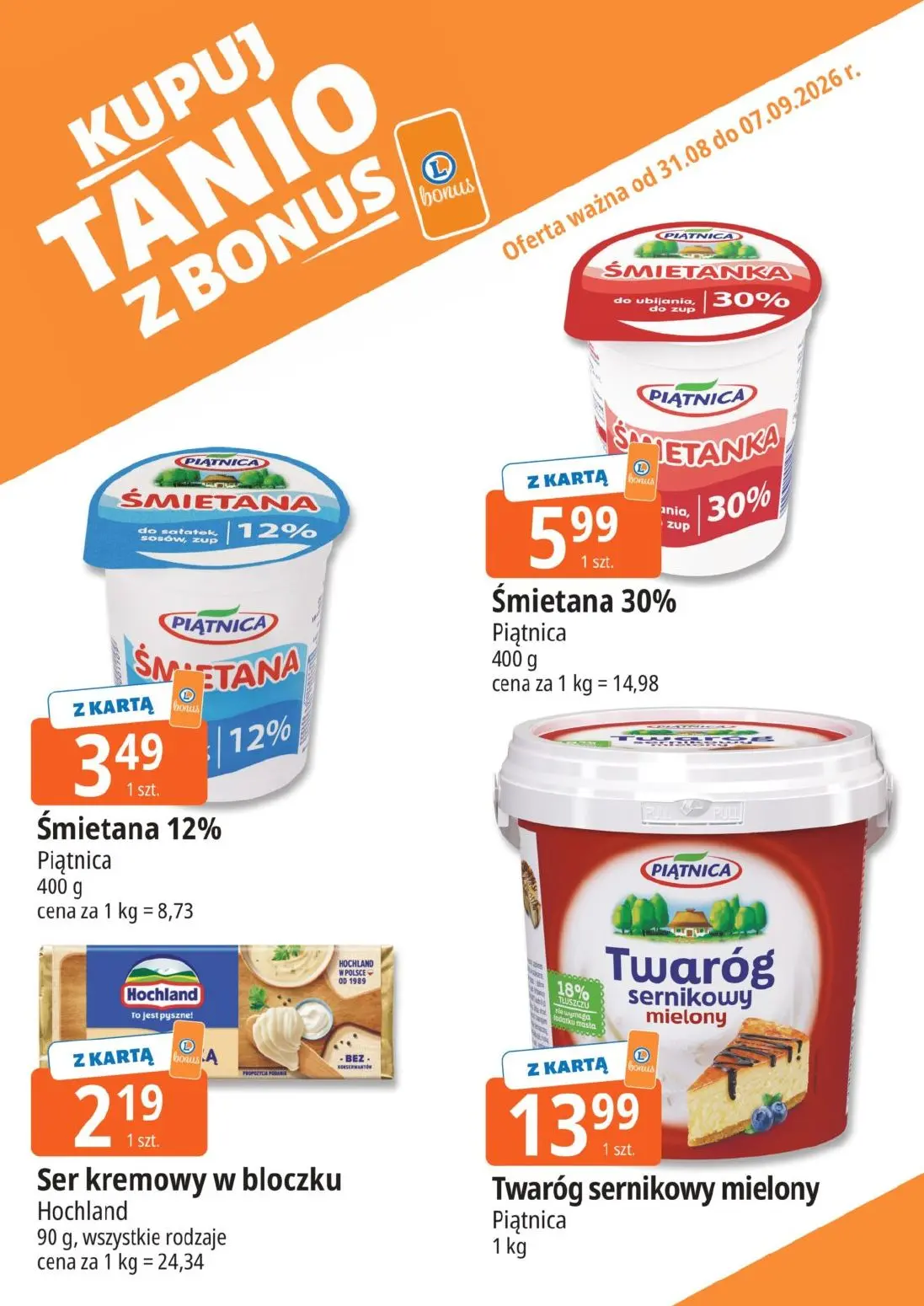 gazetka promocyjna E.Leclerc Kupuj tanio - Strona 4